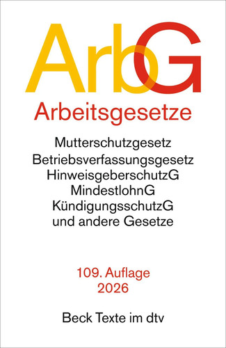 Arbeitsgesetze arbg - arbeitsgesetze.,
