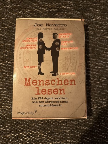 Joe navarro menschen - joe, lesen