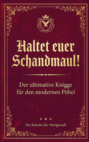 Haltet euer schandmaul der - haltet,