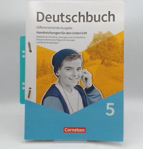 Deutschbuch handreichungen - deutschbuch, 5