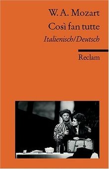Cosi fan tutte - ., textbuch