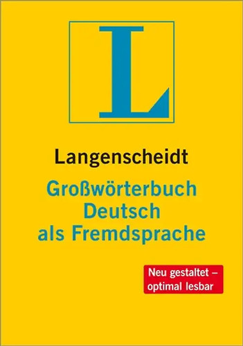 Langenscheidt großwörterbuch - langenscheidt,