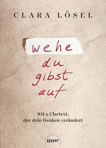 Clara lösel wehe - clara, gibst